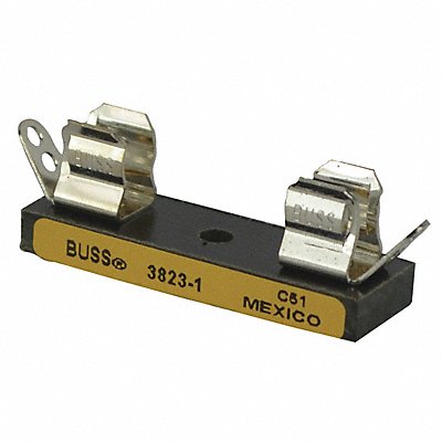 BUSSMANN 38231 Fuse Block 0 to 30A Glass/Ceramic 1 Pole