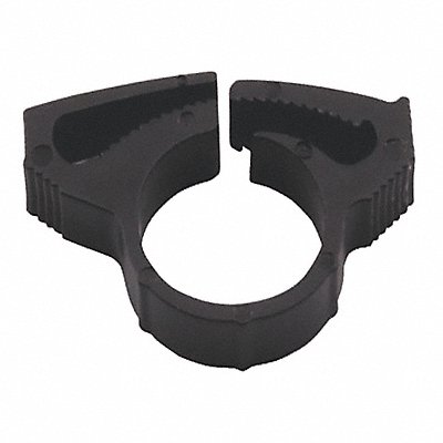 GRAINGER 22HC0344B Snap-Hose Clamp Black 0.39 Max ID PK10
