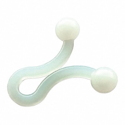 GRAINGER 1ENW8 Twist Lock Nylon 1/8 In PK50