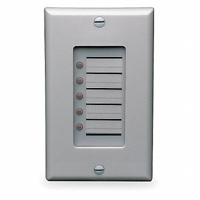 EDWARDS SIGNALING FSRZIA Remote Zone Indicator 3-3/4 in H