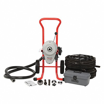 RIDGID K1500A Sectional Drain Cleaning Machine 3/4 hp