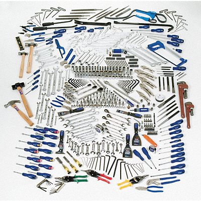 WESTWARD 54YN03 Master Tool Set General Purpose SAE/Metric