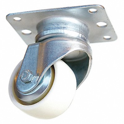 GRAINGER 1F147 InVerticaled-Mount Plate Castor Swvl 450 lb.