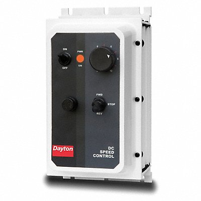 DAYTON 1F794 DC Speed Control 0 to 90/180V DC 10 A