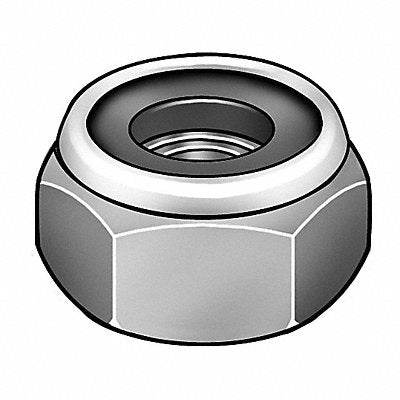 GRAINGER 5TJD6 Lock Nut Znc Carbon Steel 1/2 -13 3/4x15/32 100PK