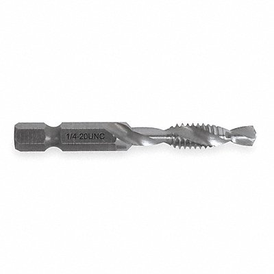 GREENLEE DTAP1420 Drill/Tap/Countersink Bit 1/4-20x2 1/4 L