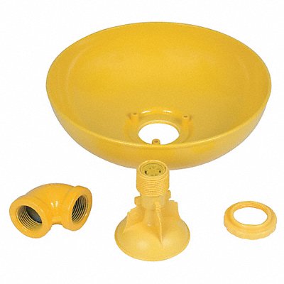BRADLEY S24195 Plastic Showerhead 10 In Dia