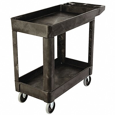 RUBBERMAID COMMERCIAL PRODUCTS FG450089BLA Utility Cart 500 lb Load Cap.