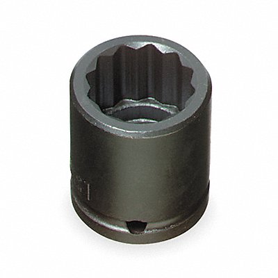 PROTO J7444 Impact Socket Steel Black Oxide 1 3/8 in