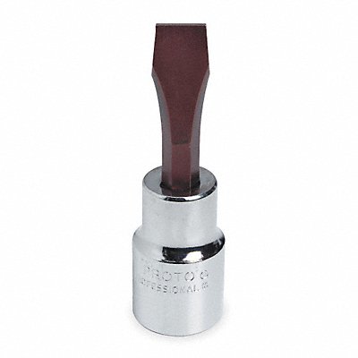 PROTO J5407A Socket Bit Steel 1/2 in TpSz 7/16 in