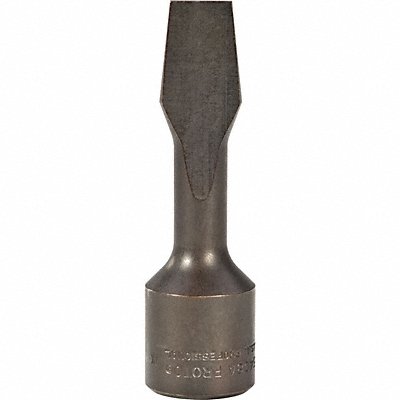 PROTO J5408A Socket Bit Steel 1/2 in Slotted