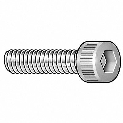 GRAINGER NAS1352N066 Socket Head Cap Screw (SHCS) Steel #6-32 3/8 L PK5