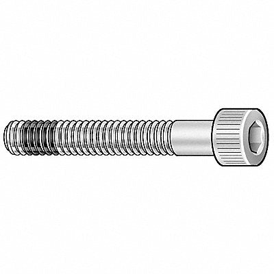 GRAINGER NAS1352N0616 Socket Head Cap Screw (SHCS) Steel #6-32 1 L PK5