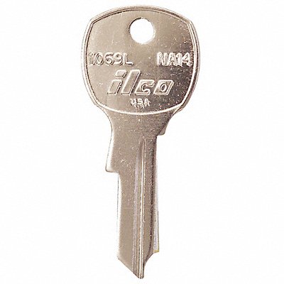 KABA ILCO 1069LNA14 Key Blank Brass Type NA14 4 Pin PK10