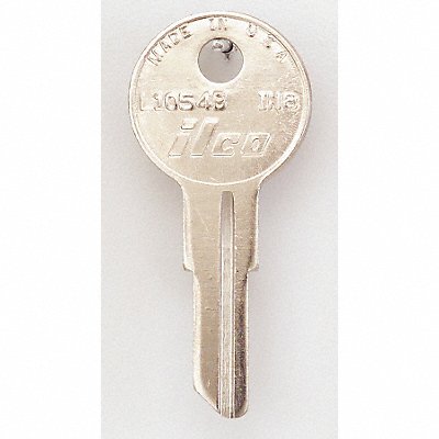 KABA ILCO L1054BIN8 Key Blank Brass Type IN8 PK10