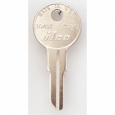 KABA ILCO 1041TCG16 Key Blank Brass Type CG16 5 Pin PK10