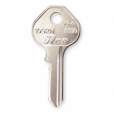 KABA ILCO 1092NM10 Key Blank Brass Type M10 4 Pin PK10