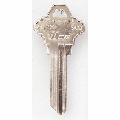 KABA ILCO A1145ESC9 Key Blank Brass Type SC9 6 Pin PK10