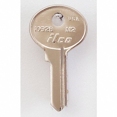 KABA ILCO 1092BM2 Key Blank Brass Type M2 4 Pin PK10
