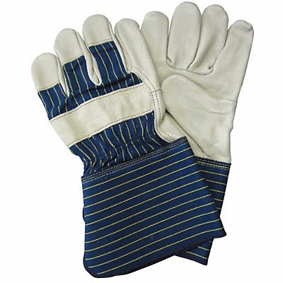 CONDOR 1GD12 D1576 Leather Gloves Blue/Yellow XL PR