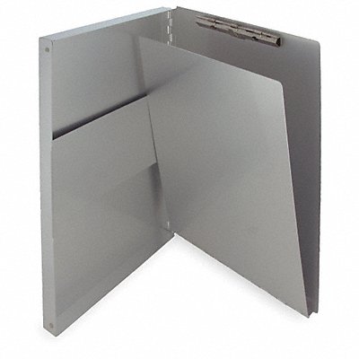 GRAINGER 10519 Storage Clipboard Legal Sz Metal Silver
