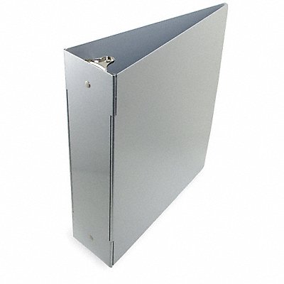 GRAINGER 605 3-Ring Binder 2 Silver