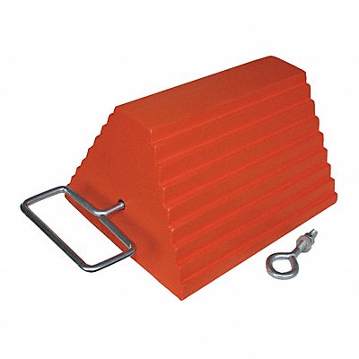 GRAINGER 1GUK3 Wheel Chock 10 In W x 6 In H
