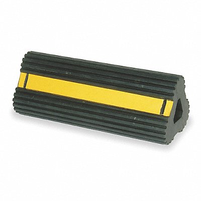 GRAINGER 1GUK9 Wheel Chock 30 In W x 6 In H Black