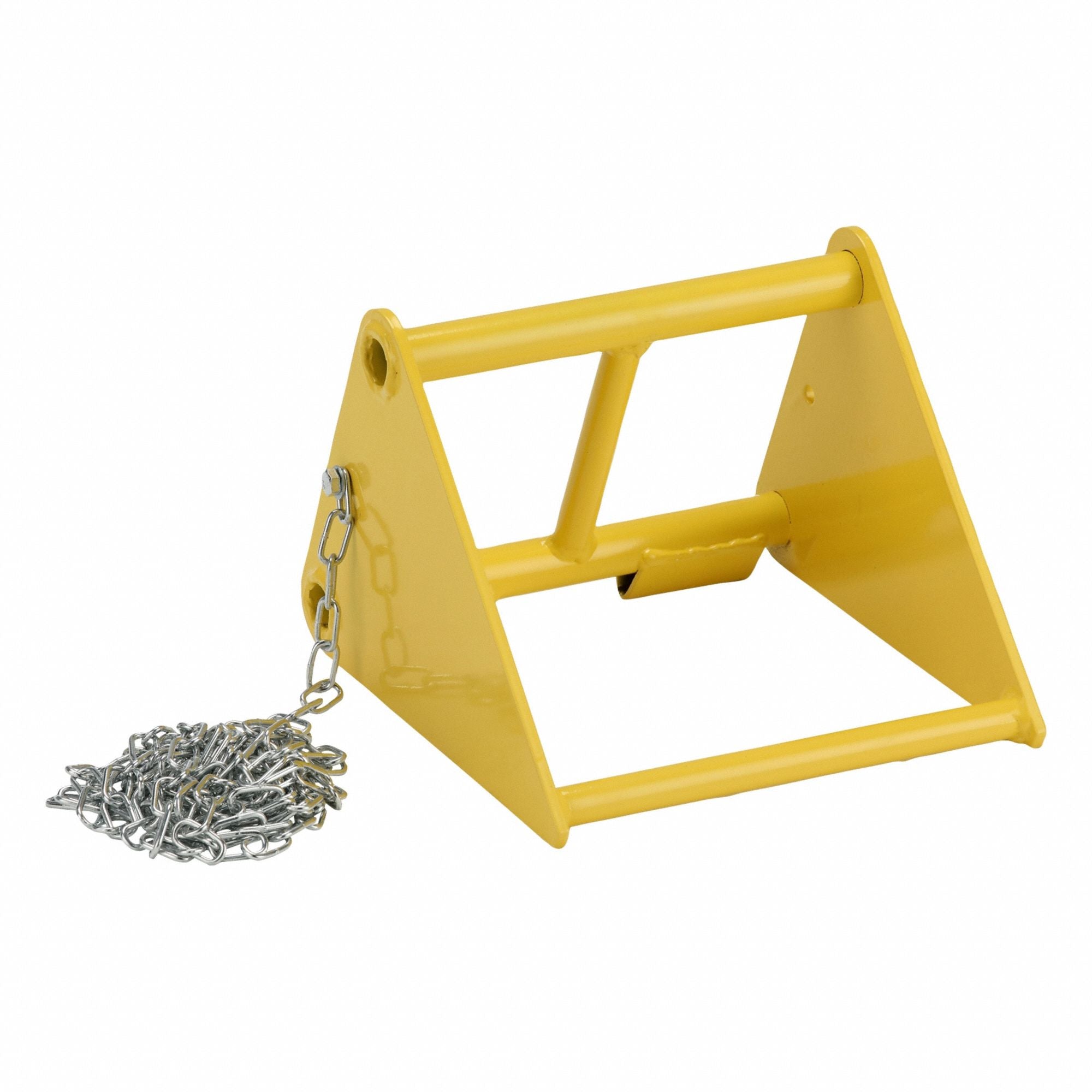 GRAINGER 1GUL3 Wheel Chock 9 3/4 In W x 7 3/4 In H