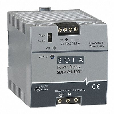 SOLAHD SDP424100LT DC Power Supply 24-28VDC 3.8A 60Hz