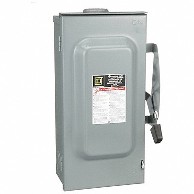 SQUARE D D323NRB Safety Switch Fusible 100 A Steel