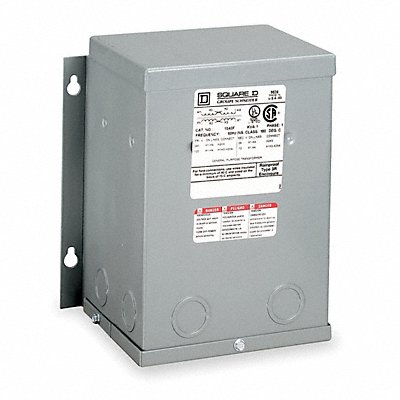 SQUARE D 15T68F Three Phase Transformer 15kVA 480V