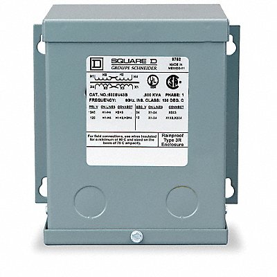 SQUARE D 50SV43A Transformer 120/240VAC 12/24VAC 50VA