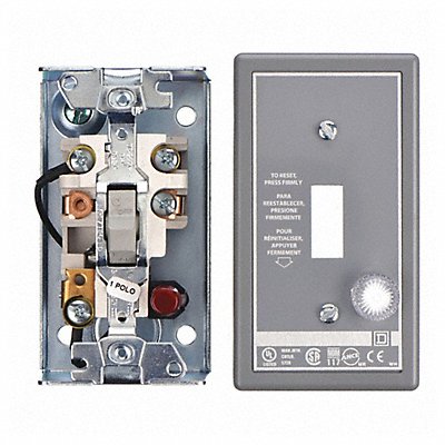SQUARE D 2510FG1P Manual Motor Start NEMA Toggle Switch Therm