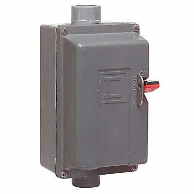 SQUARE D 2510MCW11 Manual Motor Starter NEMA PushButton Therm
