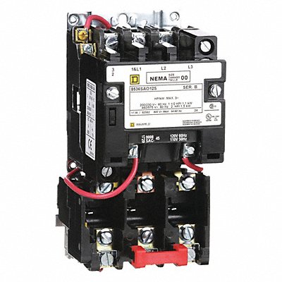 SQUARE D 8536SAO12V02S MagneticMotorStarter Thermal 110/120VAC