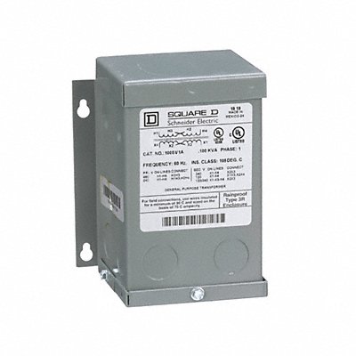 SQUARE D 100SV1A Transformer 100VA 240VAC 480VAC