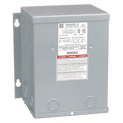 SQUARE D 2S1F Transformer 2kVA 240VAC 480VAC