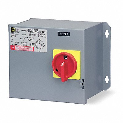 SQUARE D 9070SK500G1D1 Transfrmr Disconnect 500VA 240/480V-120V