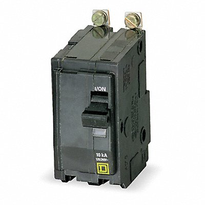 SQUARE D QOB215HID Circuit Breaker 15A Bolt On 120/240V 2P
