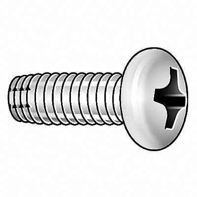 GRAINGER 699160BR Thread Forming Scrw #6 Pan 1/4 L PK25000