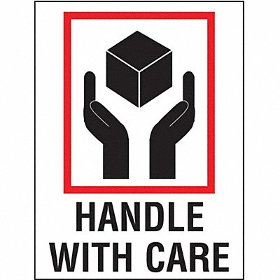 TAPECASE 16U791 Instructional Label Care PK500