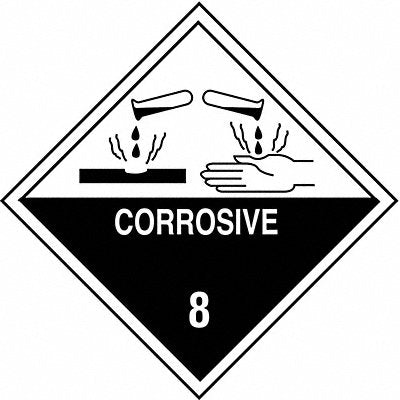 TAPECASE 16U955 DOT Container Label 4 Label W PK50