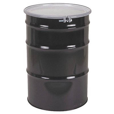 GRAINGER DROU551209 Transport Drum Black 20ga .9mm