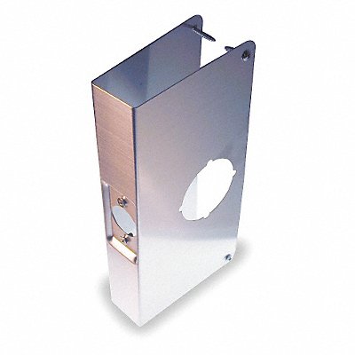 GRAINGER 1HEZ9 Door Reinforcer SS Backset 2 3/4 In
