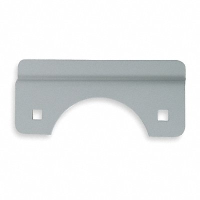 GRAINGER 1HJL5 Door Latch Guard Grey 6 x 3 In.