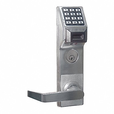 LOCDOWN PDL3500CRLUS26D Electronic Lock Brushed Chrome 12 Button