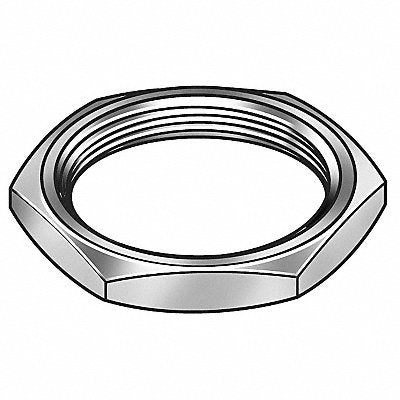 GRAINGER Z0447SS Panel Nut Hex Stl 5/8x3/32in 1/2 -28 1PK