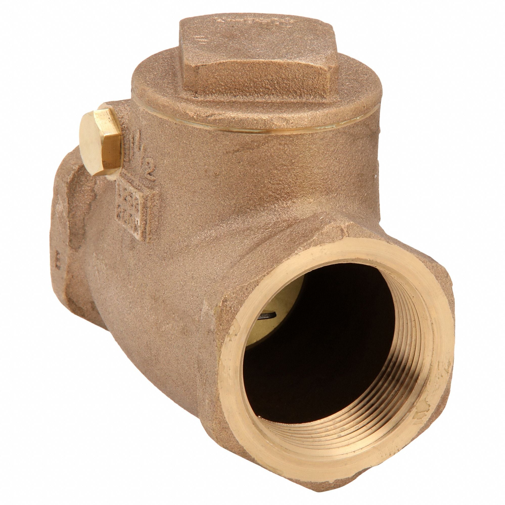 MILWAUKEE VALVE 509112 Swing Check Valve 4 in Overall L