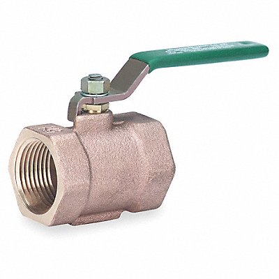 MILWAUKEE VALVE BB21021 Disc Valve 1 Pc 1 In Bronze FNPT